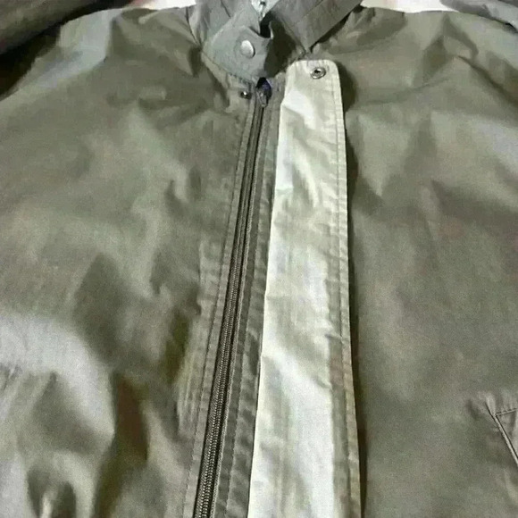 Members Only Mens XL Mariner Jacket Windbreaker Olive Full Zip Snap Vintage - Picture 9 of 16